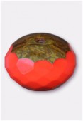Ronde aplatie 11x17 mm coral picasso x1