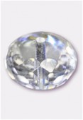 Ronde aplatie 11x17 mm crystal AB x1