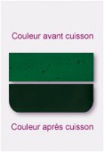 Verre transparent plat vert 7,62x5,08cm x4