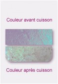 Verre dichroïc plat clear 7,62x5,08cm x1
