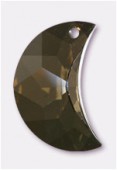 Pendentif lune 6722 20 mm crystal golden shadow x1