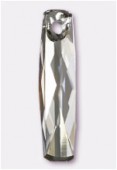 Pendentif batonnet 6460 20 mm crystal silver shade x1