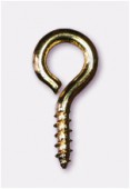 Anneau à visser 10x5 mm or x2