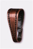 Bélière 10x4 mm cuivre x6