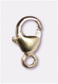 Gold filled 14 k fermoir mousqueton 9x4,8 mm x1