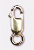 Gold filled 14 k fermoir mousqueton 8x3 mm x1