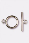 Gold filled 14 k fermoir T 11 mm x1