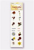 Transfert Fuseworks fleurs x1