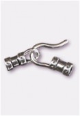 Argent 925 fermoir à crochet 22x8 mm x1