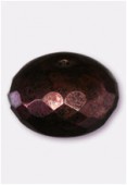 Ronde aplatie 11x17 mm dark bronze x1
