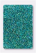 Rocaille 2 mm teal AB x20g Rocaille 2 mm teal AB x20g