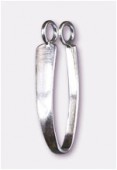 Argent 925 attache pendant 26 mm x1