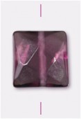 Amethyst carré à facettes 10 mm x1