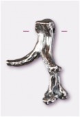 Argent 925 pendant branche de corail 27 mm x1