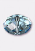 Rondelle 5040 18 mm Aquamarine x1