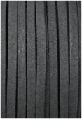 Suédine noire x1 m