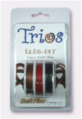 Fil cablé Soft Flex Trios Elegant 0.19 Copper, Coral, Onyx x1