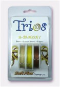 Fil cablé Soft Flex Trios Harmony 0.19 Bone,Lemon quartz, Copper x1