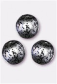 Ronde 6 mm silver antique x24