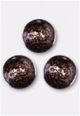 Ronde 10 mm copper antique x6