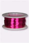 Fil de cuivre 0.41 silver rose x13,72m