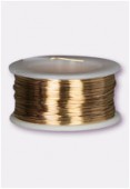 Fil de cuivre 0.41 brass non tarnish x13,72m
