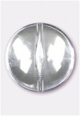 Palet rond en acrylique 25 mm crystal x1