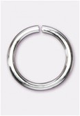 Silver filled anneau 6 mm x6