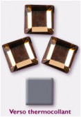 Strass carré HOTFIX 2400 4 mm crystal golden shadow M HF x12