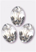 Cabochon 4120 14x10 mm crystal F x1 Cabochon 4120 14x10 mm crystal F x1