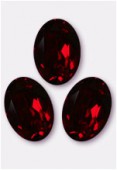 Cabochon 4120 14x10 mm siam F x1