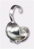Cache noeud 5 mm argent x10