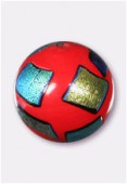 Ronde patch AB 20 mm red x1