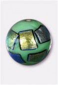 Ronde patch AB 20 mm green x1