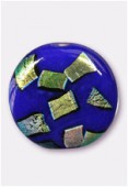 Palet rond patch AB 28 mm blue x1