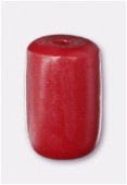 Tube en résine 12x8 mm red x6
