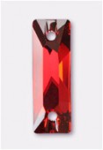 Baguette à coudre 3255 18x6 mm crystal red magma F x1