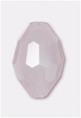 Olive Celebrity Crystal 13x10 mm rose opal x2