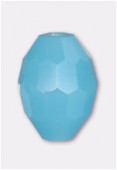 Olive Celebrity Crystal 13x10 mm aqua opal x2