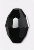 Olive Celebrity Crystal 13x10 mm jet x2