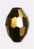 Olive Celebrity Crystal 13x10 mm aurum 2X x2