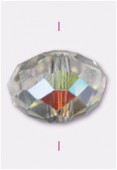 Rondelle Celebrity Crystal 7x10 mm crystal AB x4
