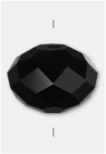 Rondelle Celebrity Crystal 4x6 mm jet x6