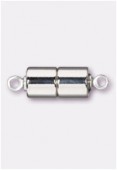 Fermoir aimanté 12 mm argent vieilli x1