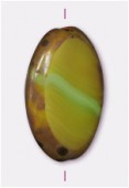 Palet navette cut 20x14 mm yellow green x1
