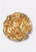 Forever Gold 18 k perle ronde fil 13 mm x1