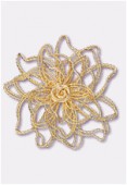 Forever Gold 18 k pendentif ancolie 46 mm x1