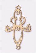 Forever Gold 18 k chandelier 30x19 mm x1 Forever Gold 18 k chandelier 30x19 mm x1