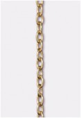 Forever Gold 18 k chaîne forçat 3x2 mm x50cm Forever Gold 18 k chaîne forçat 3x2 mm x50cm