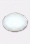 Rondelle Celebrity Crystal 7x10 mm chalk white x4